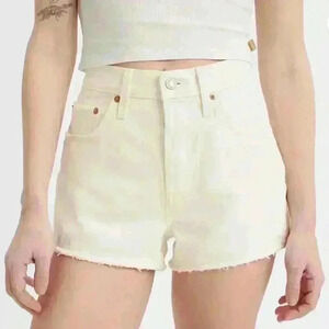 Levi's 501 Original Fit High Rise Denim Shorts NWOT Size 28
